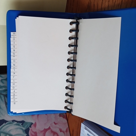 Plastic Address Book - Picture 3 of 3